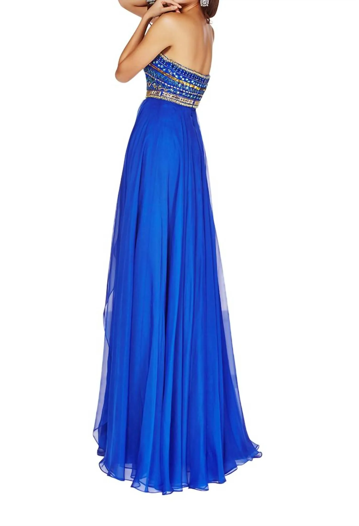 Angela & Alison - Jeweled Prom Dress
