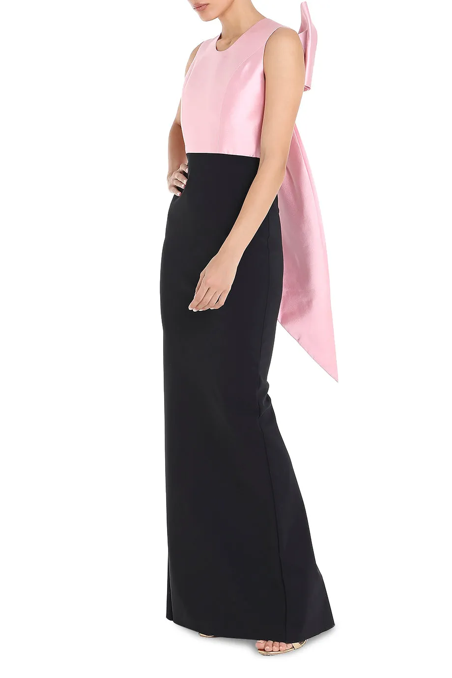 Arla Floor-Length Column Skirt