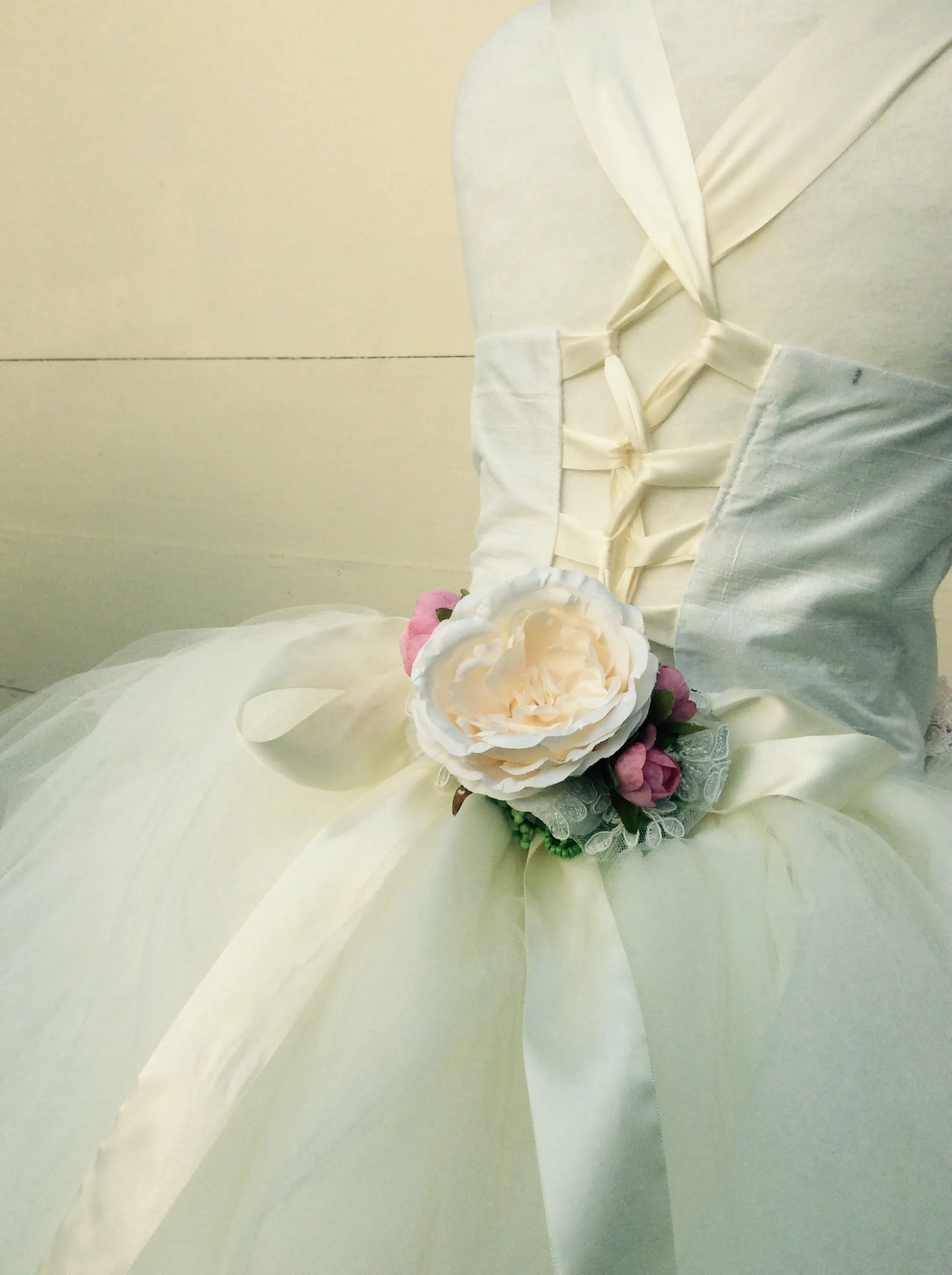 Flower girl tutu dress - photo prop - Rafaella