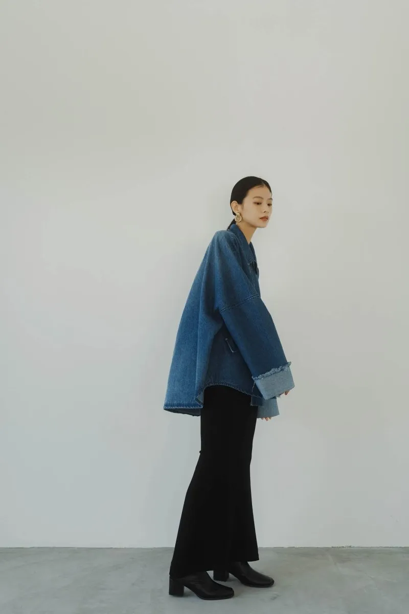 front zip mermaid skirt/2color