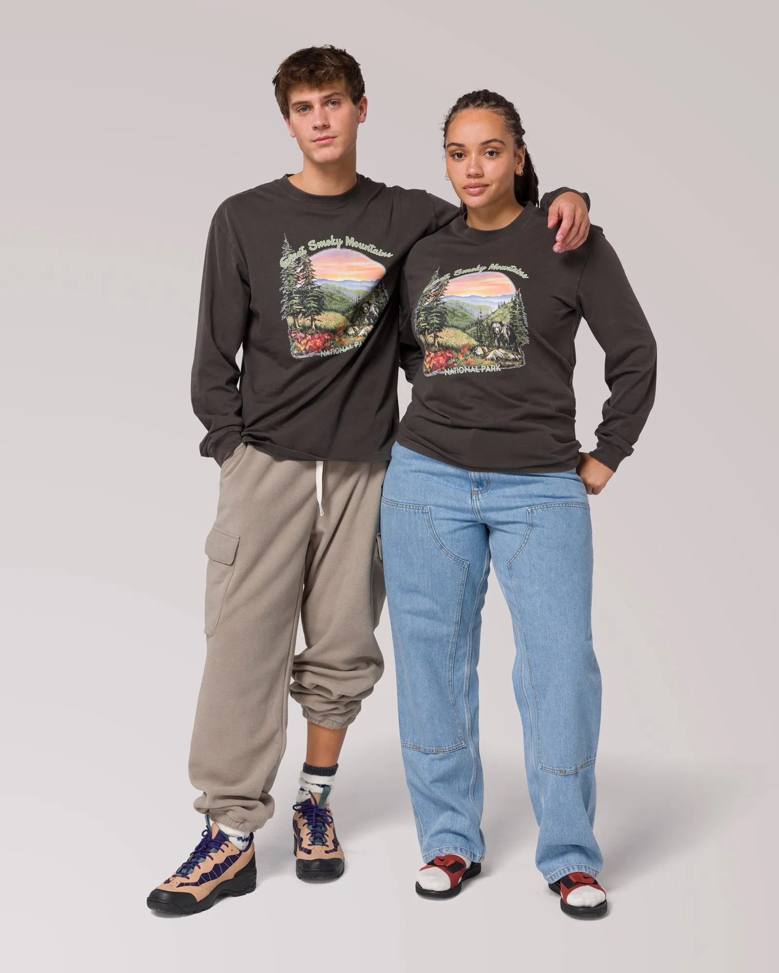Great Smoky Mountain National Park Vintage Long Sleeve Tee
