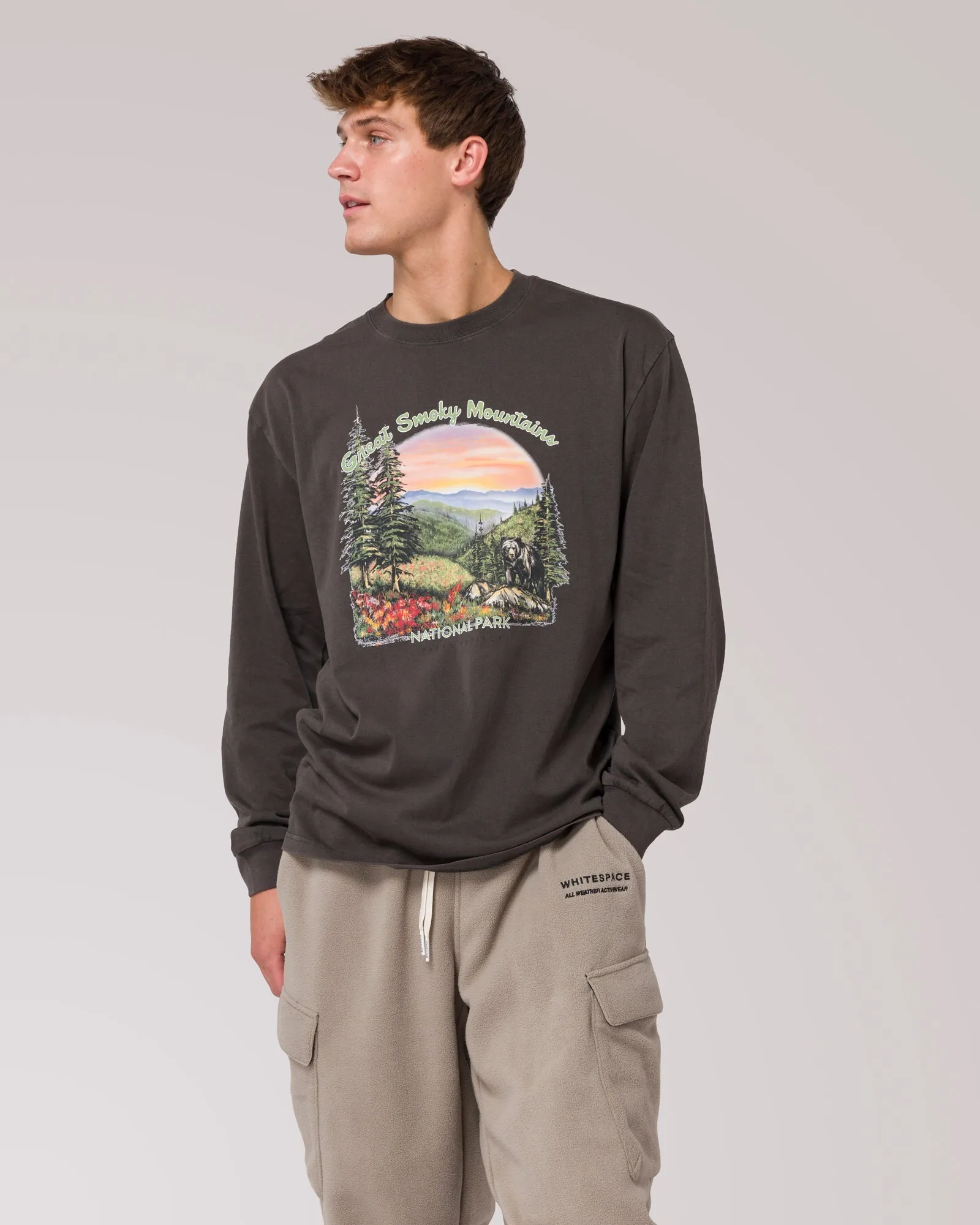 Great Smoky Mountain National Park Vintage Long Sleeve Tee
