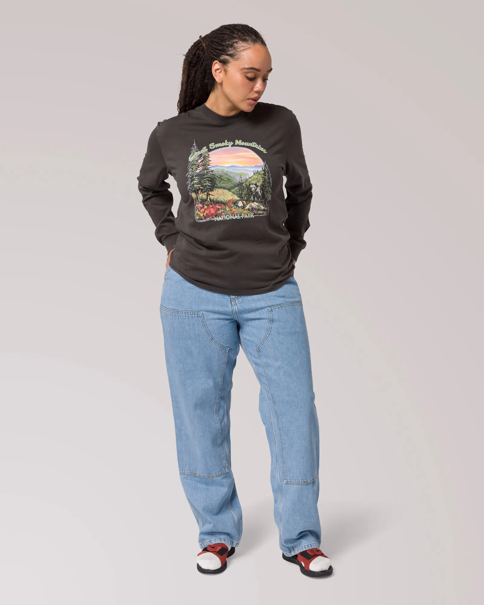 Great Smoky Mountain National Park Vintage Long Sleeve Tee