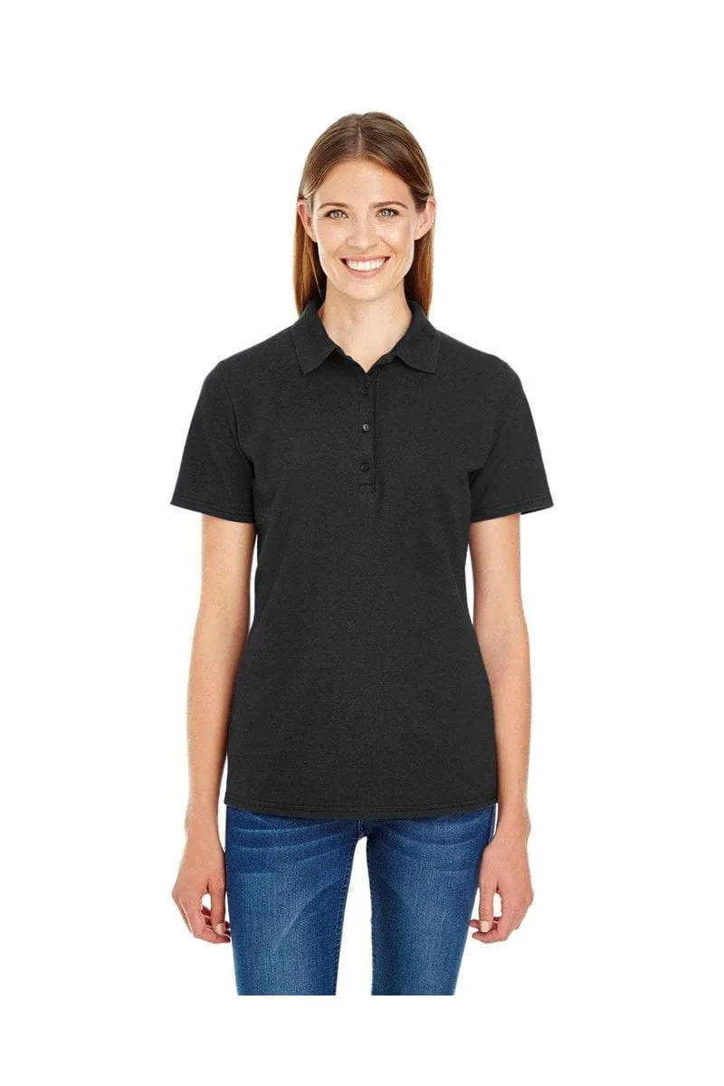 Hanes 035P: Ladies' 6.5 oz. X-Temp(r) Pique Short-Sleeve Polo with Fresh IQ