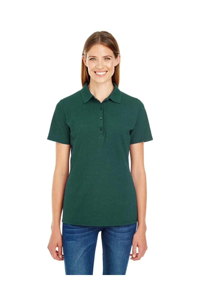Hanes 035P: Ladies' 6.5 oz. X-Temp(r) Pique Short-Sleeve Polo with Fresh IQ