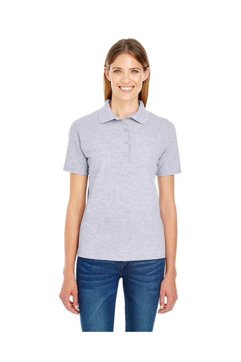 Hanes 035P: Ladies' 6.5 oz. X-Temp(r) Pique Short-Sleeve Polo with Fresh IQ