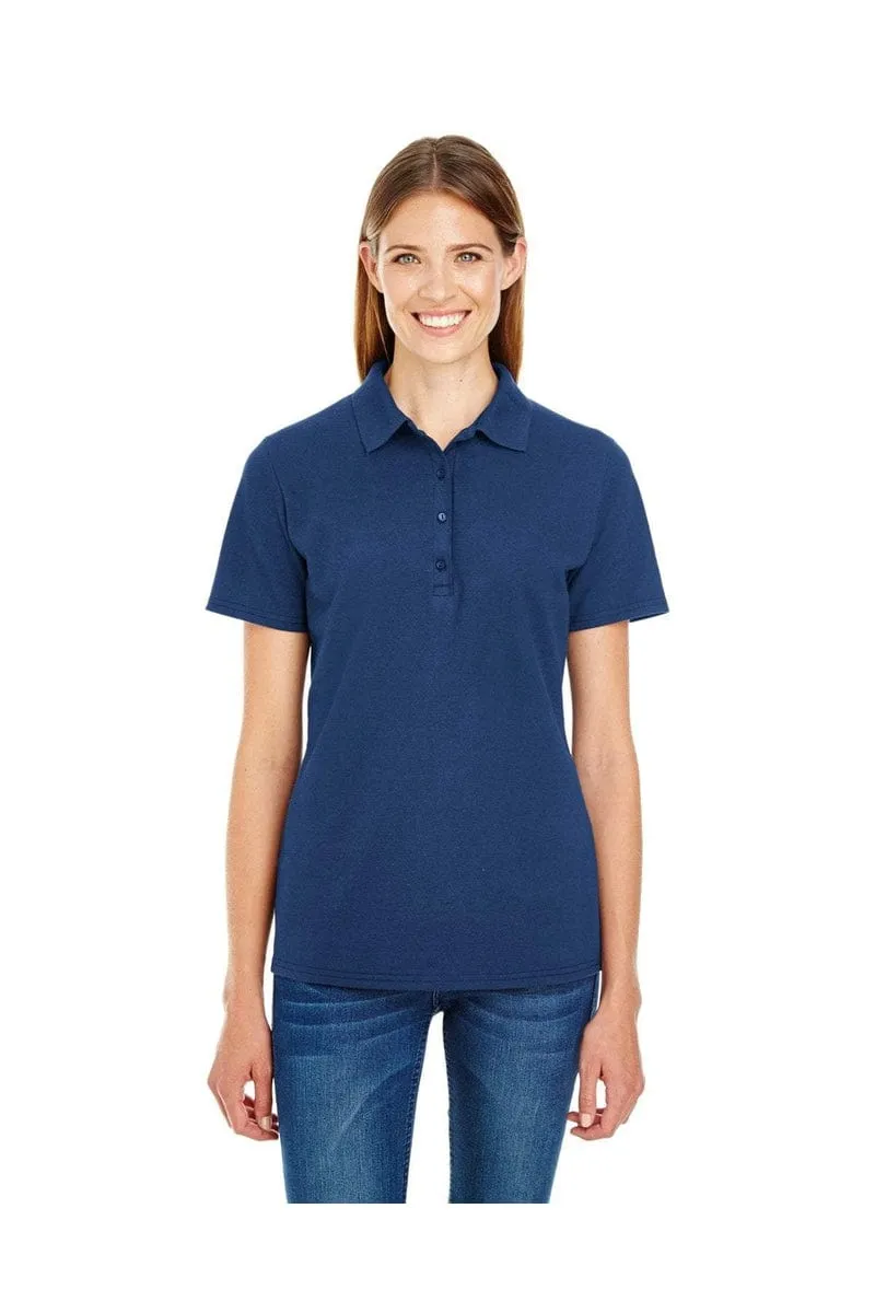 Hanes 035P: Ladies' 6.5 oz. X-Temp(r) Pique Short-Sleeve Polo with Fresh IQ