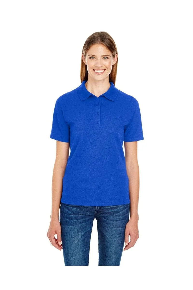 Hanes 035P: Ladies' 6.5 oz. X-Temp(r) Pique Short-Sleeve Polo with Fresh IQ