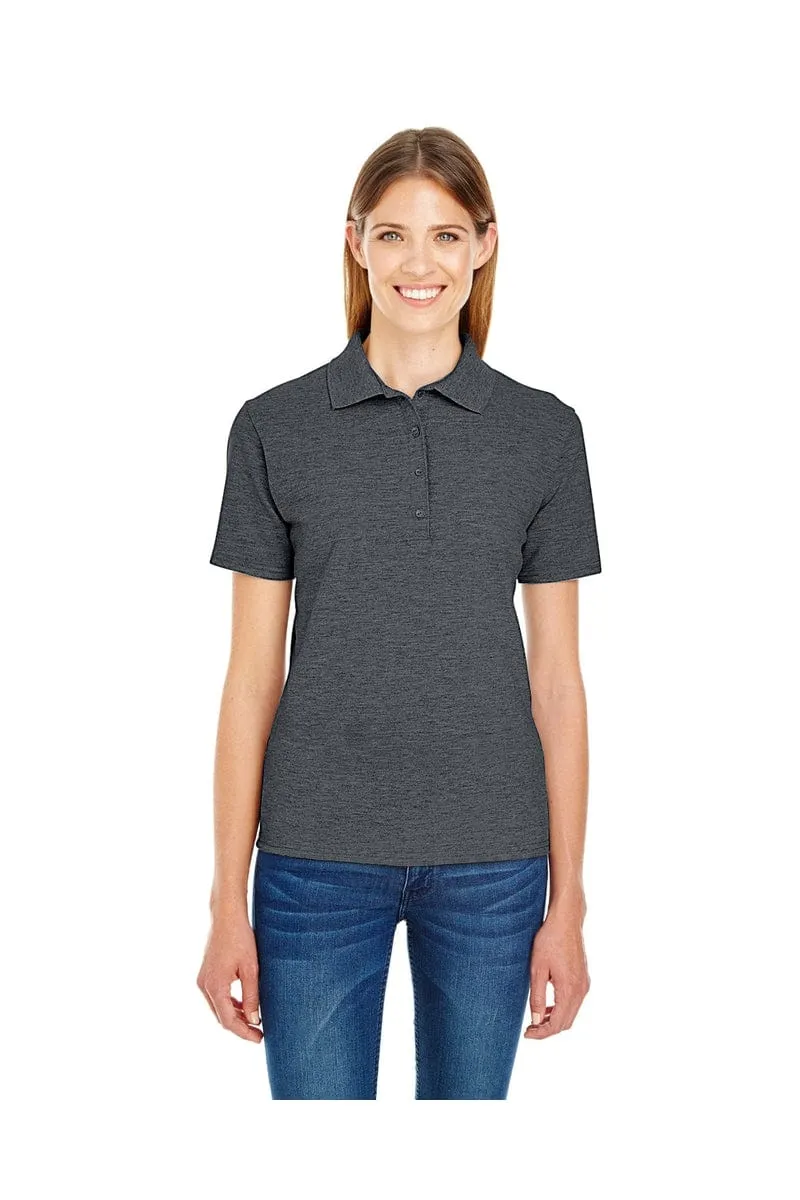 Hanes 035P: Ladies' 6.5 oz. X-Temp(r) Pique Short-Sleeve Polo with Fresh IQ