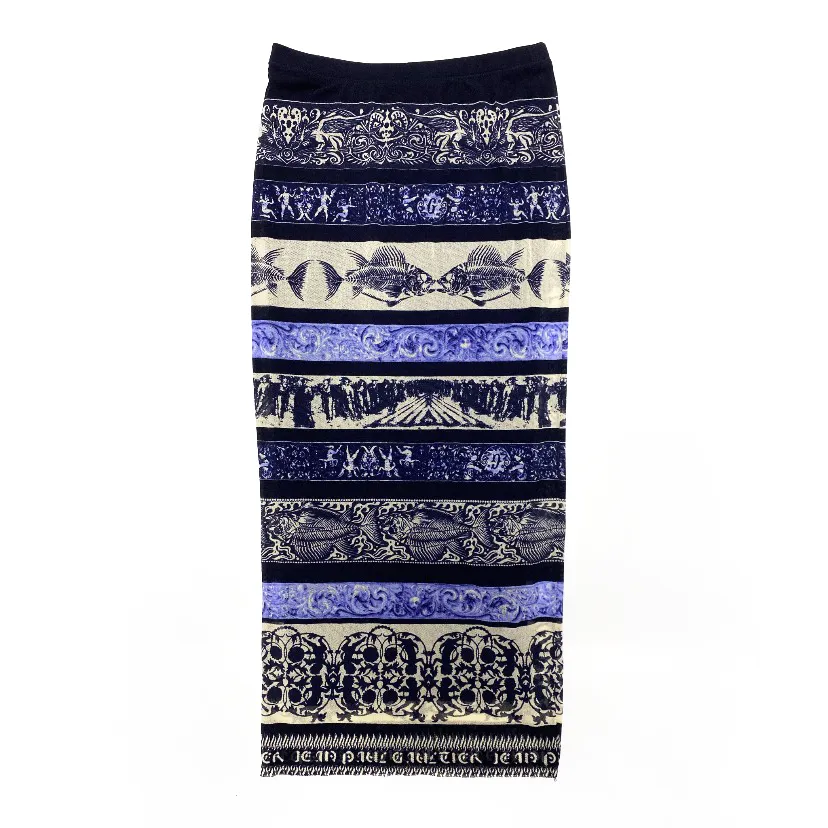 Jean Paul Gaultier Fish Mesh Skirt Set