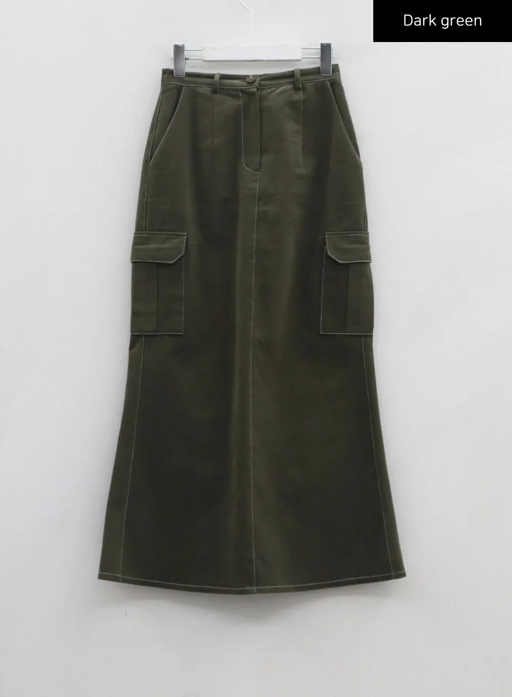 Mermaid Pocket Long Skirt CN03