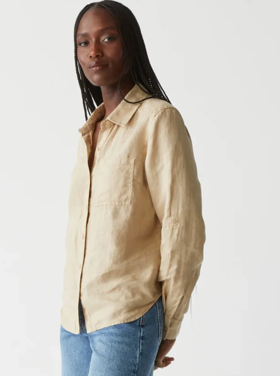 Michael Stars Spencer Pocket Button Down