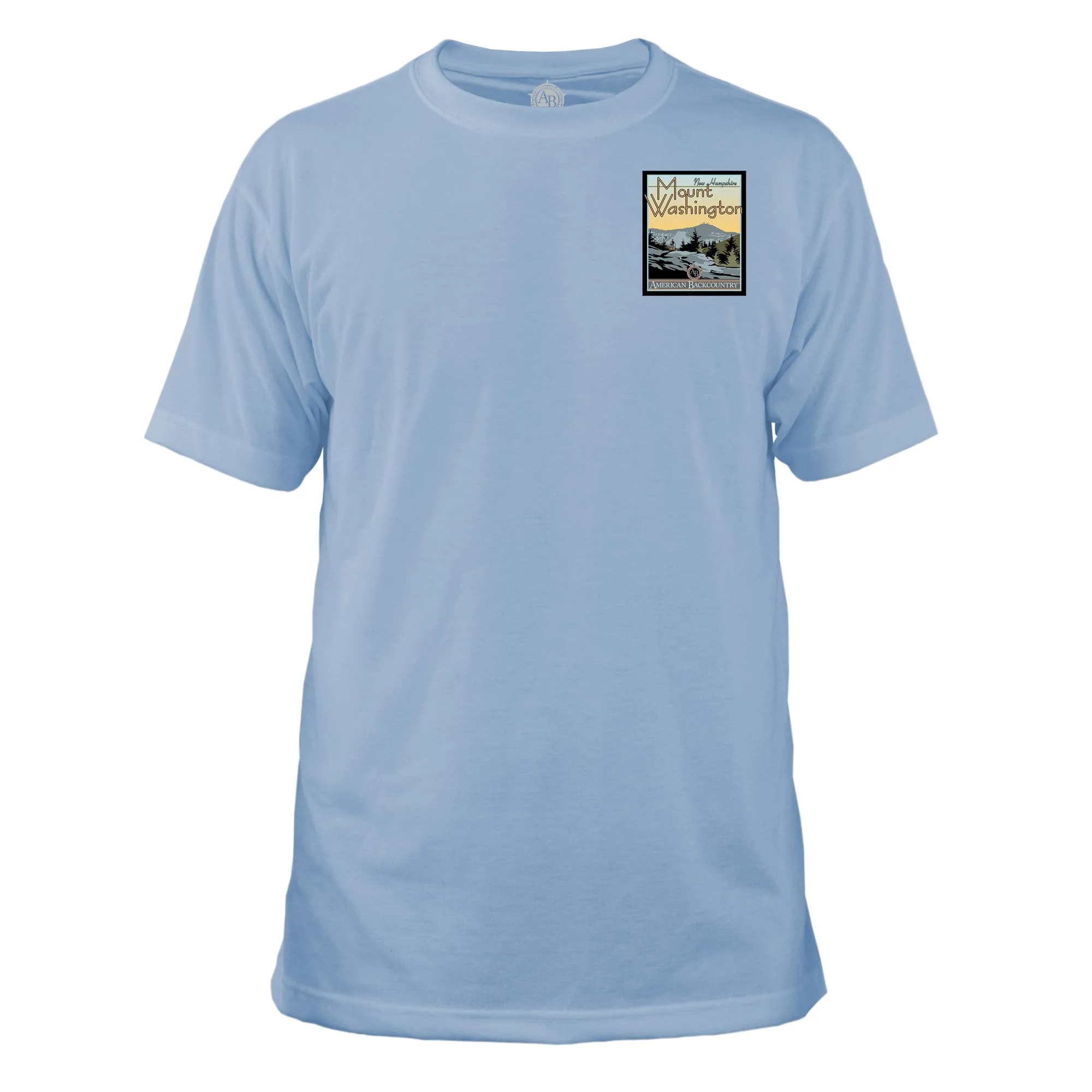 Mount Washington Vintage Destinations Basic Crew T-Shirt