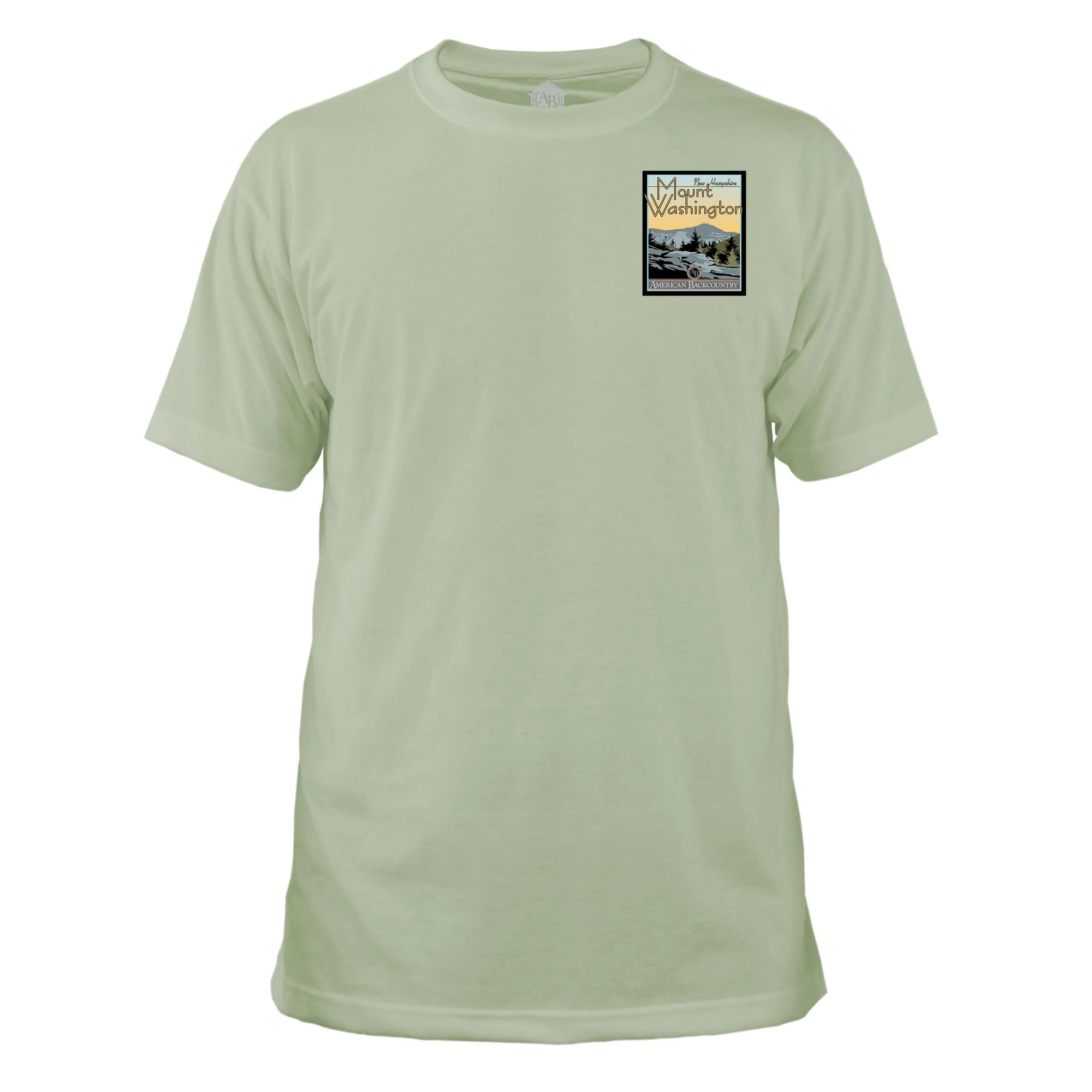 Mount Washington Vintage Destinations Basic Crew T-Shirt