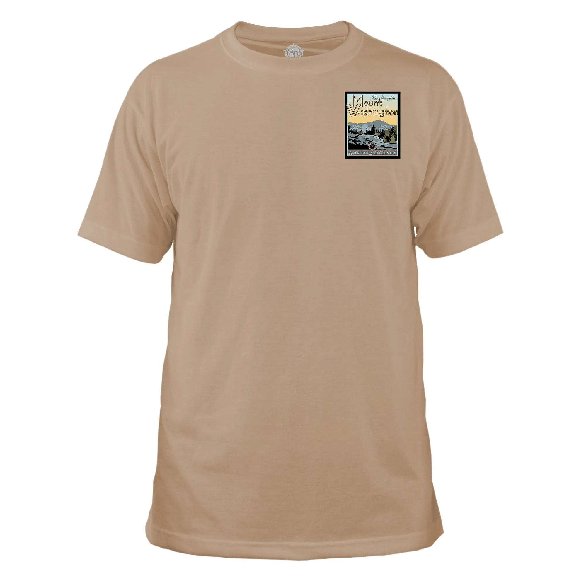 Mount Washington Vintage Destinations Basic Crew T-Shirt
