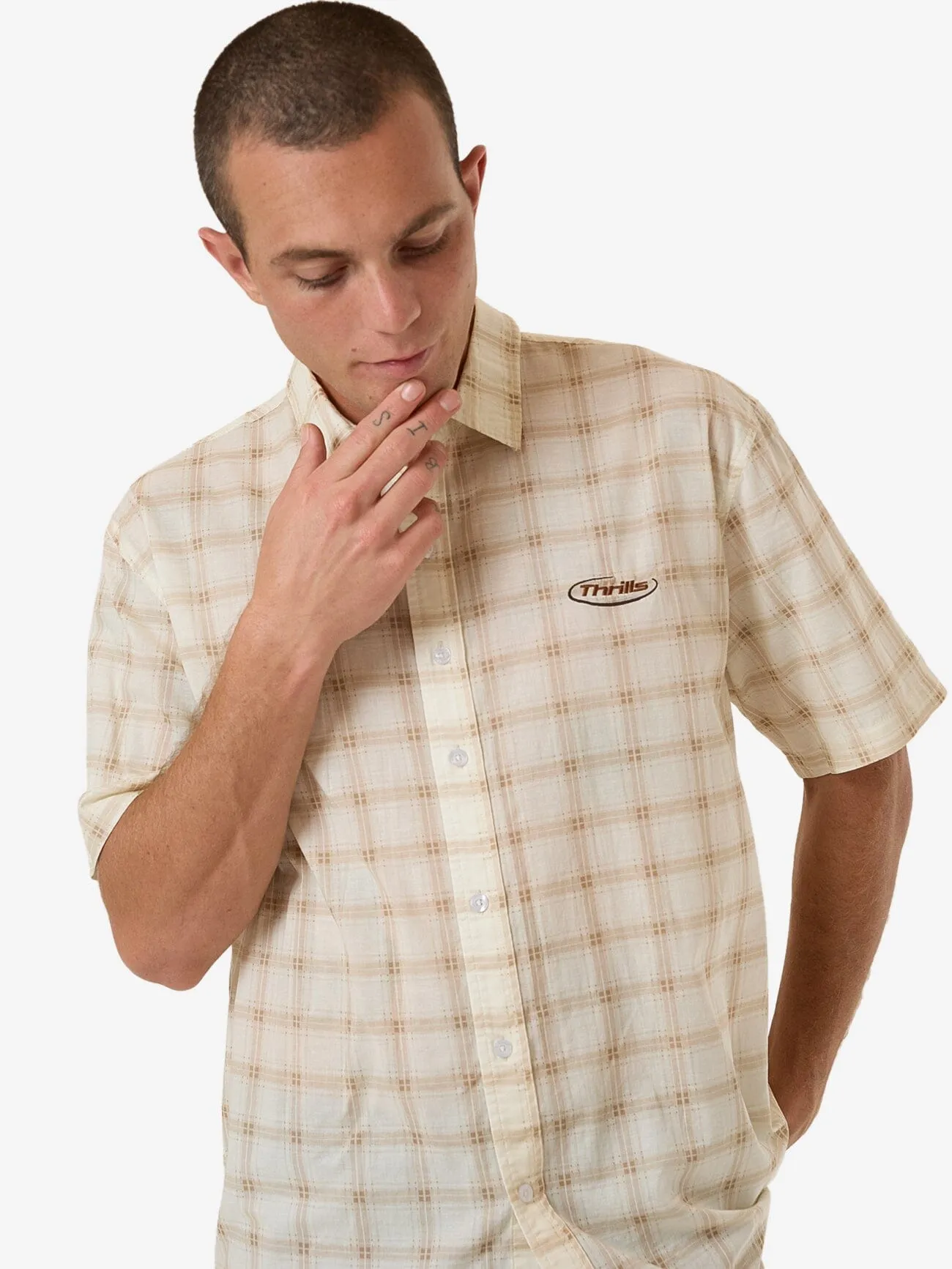 Pharm Short Sleeve Shirt - Desert