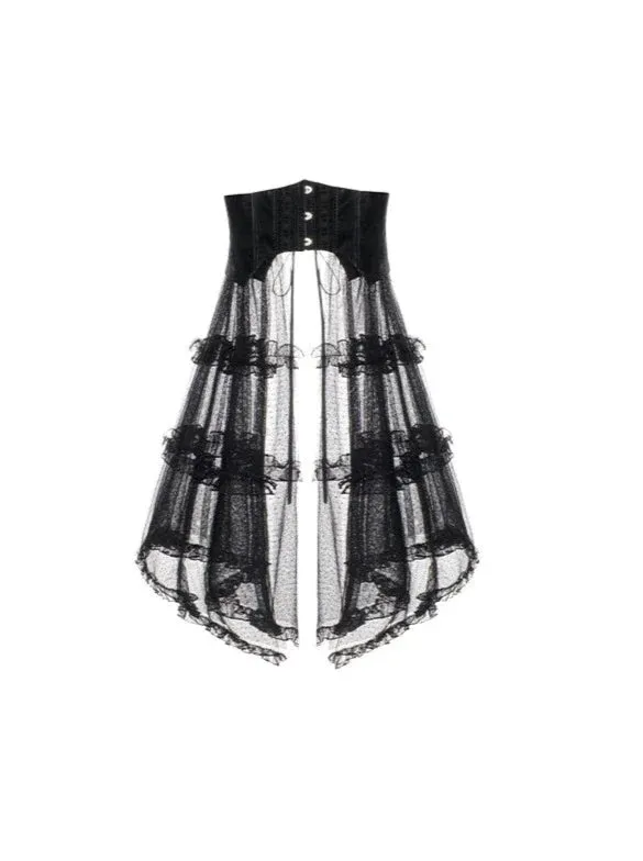 Puzi Suspender Lace Print   With Original Skirt Dress Design Kula