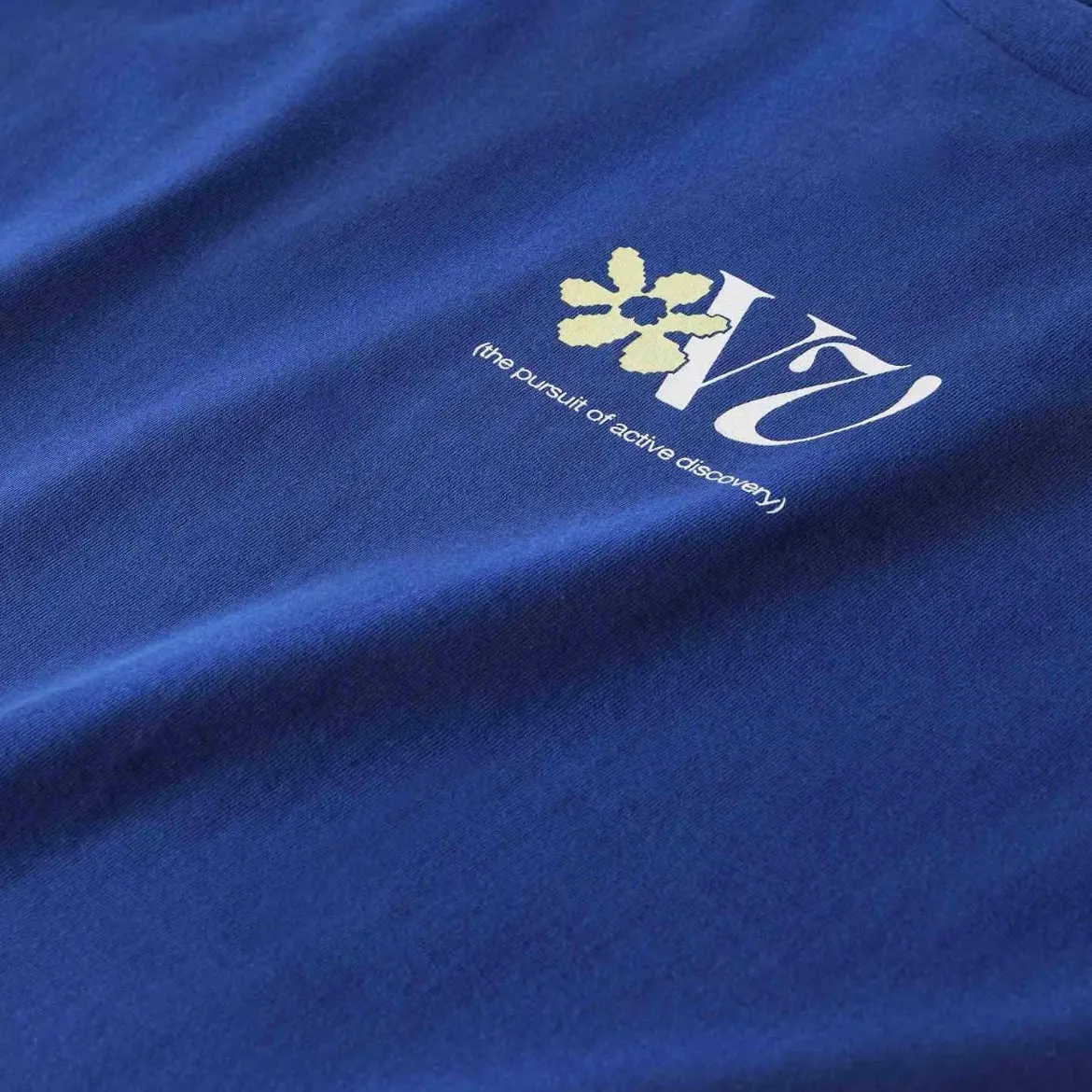Rivvia Projects | DIGI FLOWER T-SHIRT | DEEP BLUE