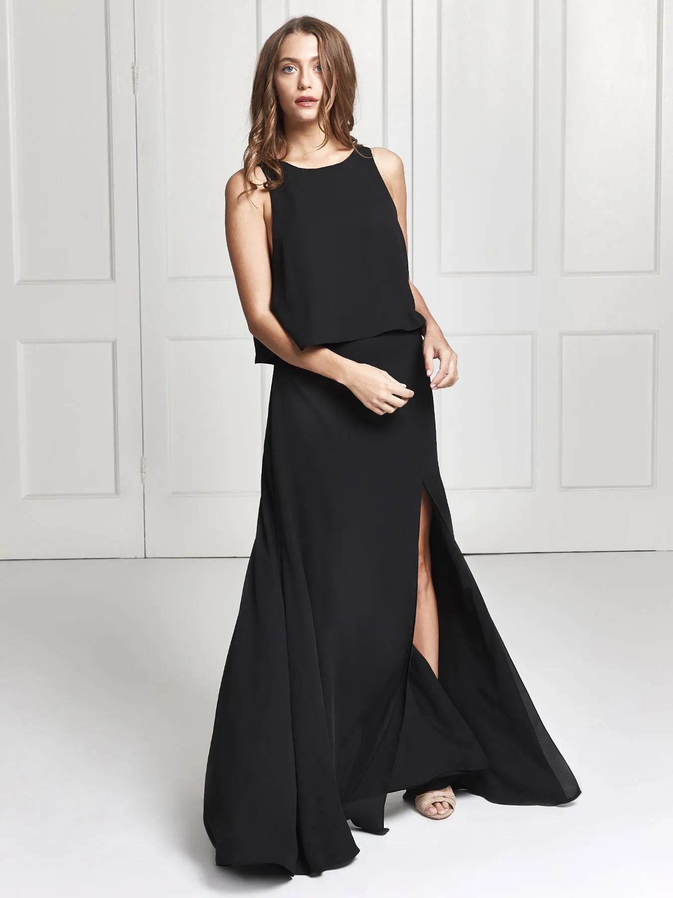 Rosie skirt & top set - Black