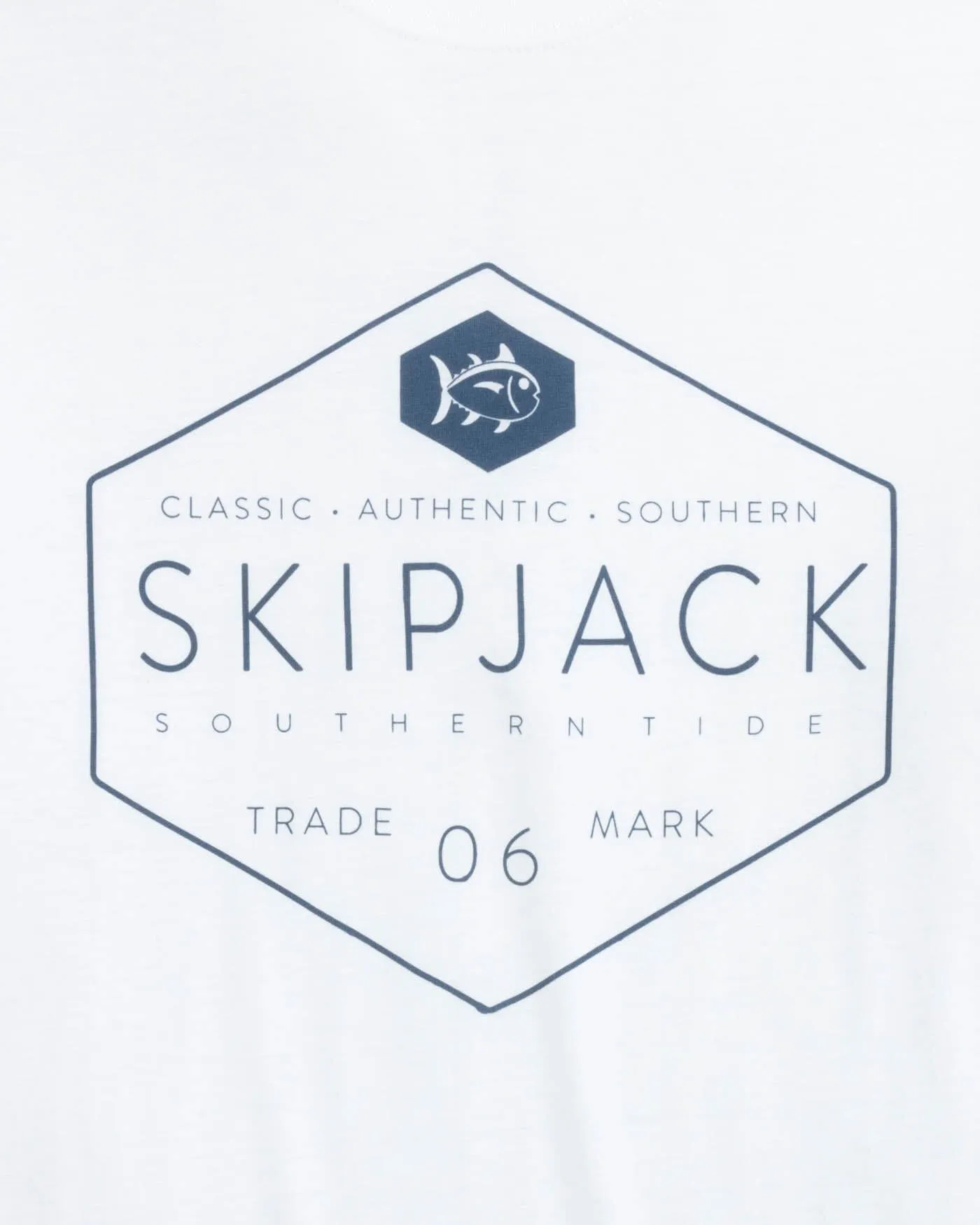 Skipjack Honeycomb Front Graphic Short Sleeve T-Shirt