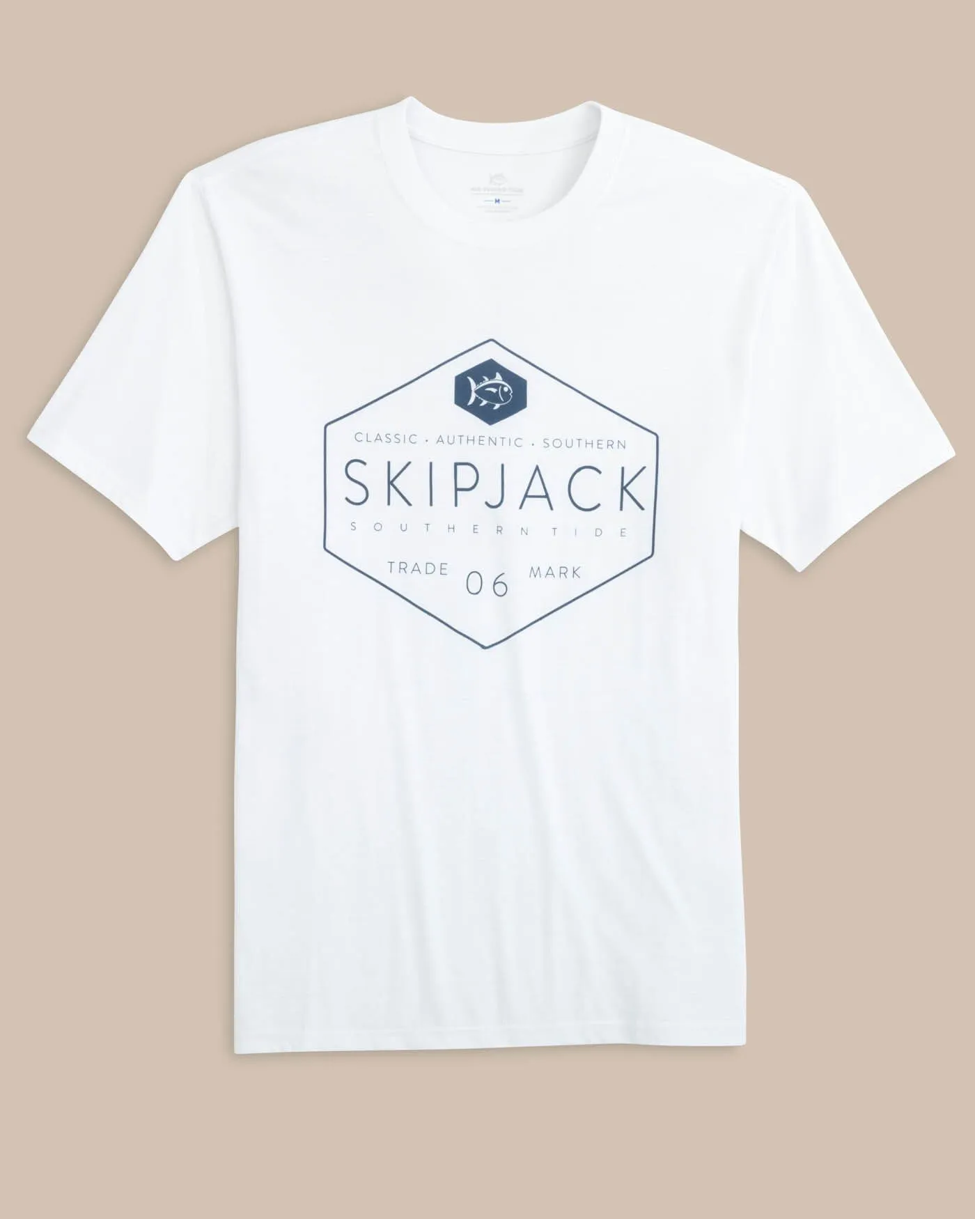 Skipjack Honeycomb Front Graphic Short Sleeve T-Shirt