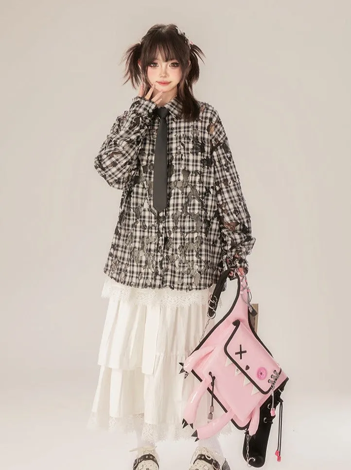 Skirt Cake Lace White Pure