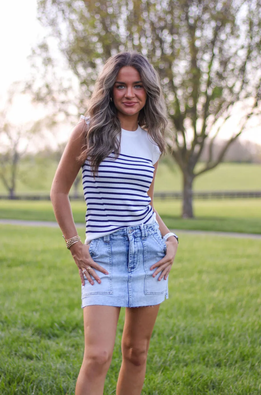 Stacy Striped Top