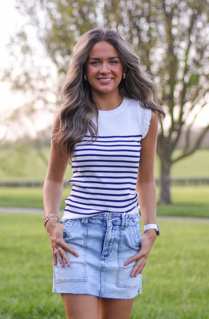 Stacy Striped Top
