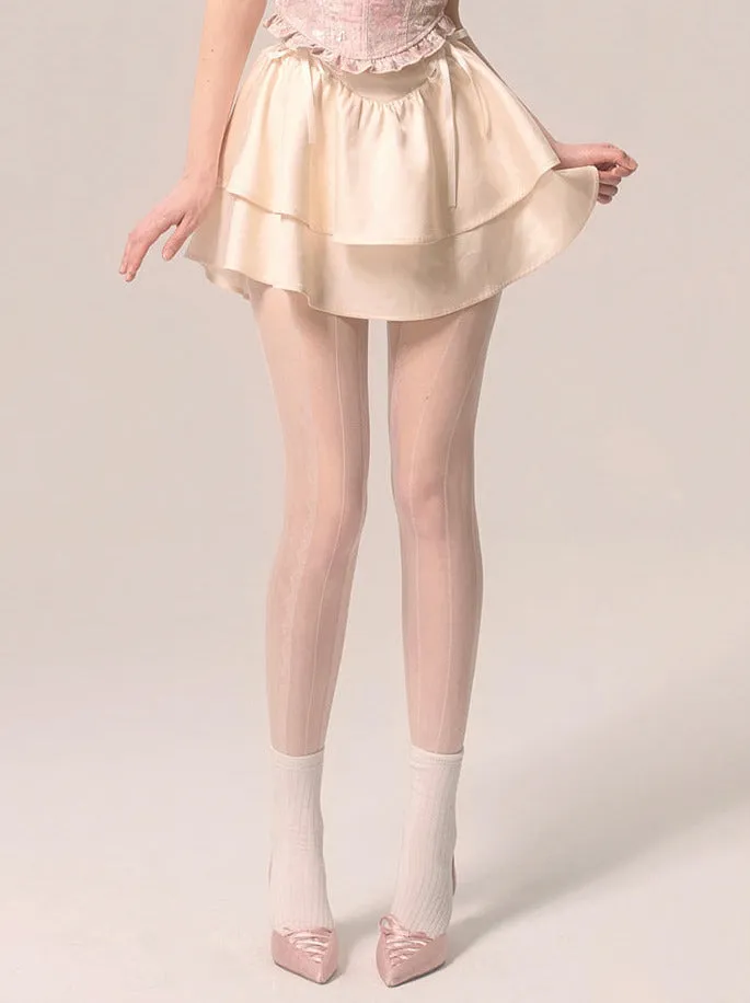 Suspender Skirt Niche Cake Romantic Lace Top French