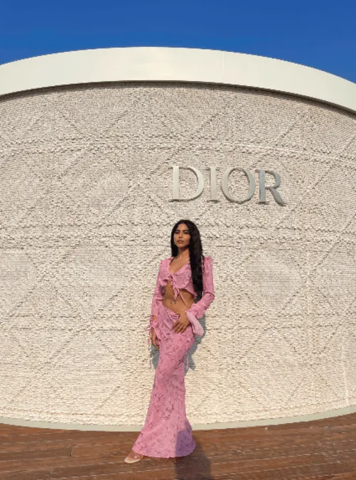 Two-piece maxi skirt ruffles set