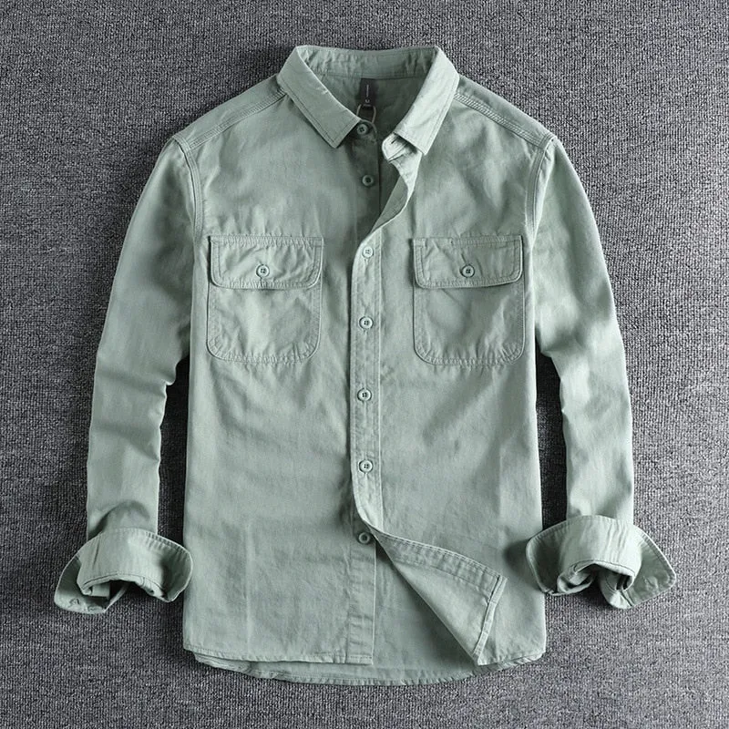 Vintage-Retro Cotton Shirt