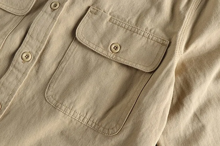 Vintage-Retro Cotton Shirt