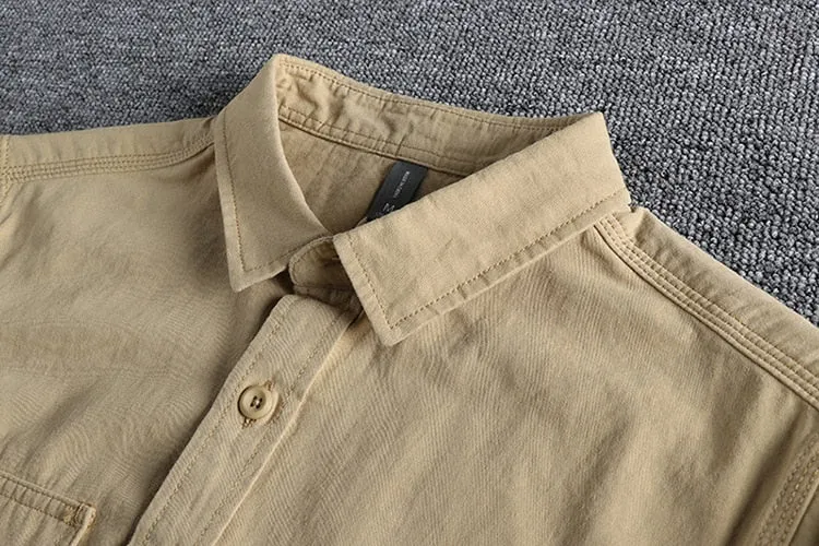 Vintage-Retro Cotton Shirt