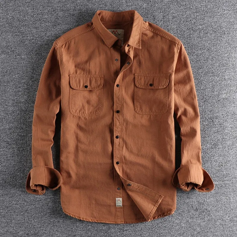 Vintage-Retro Cotton Shirt