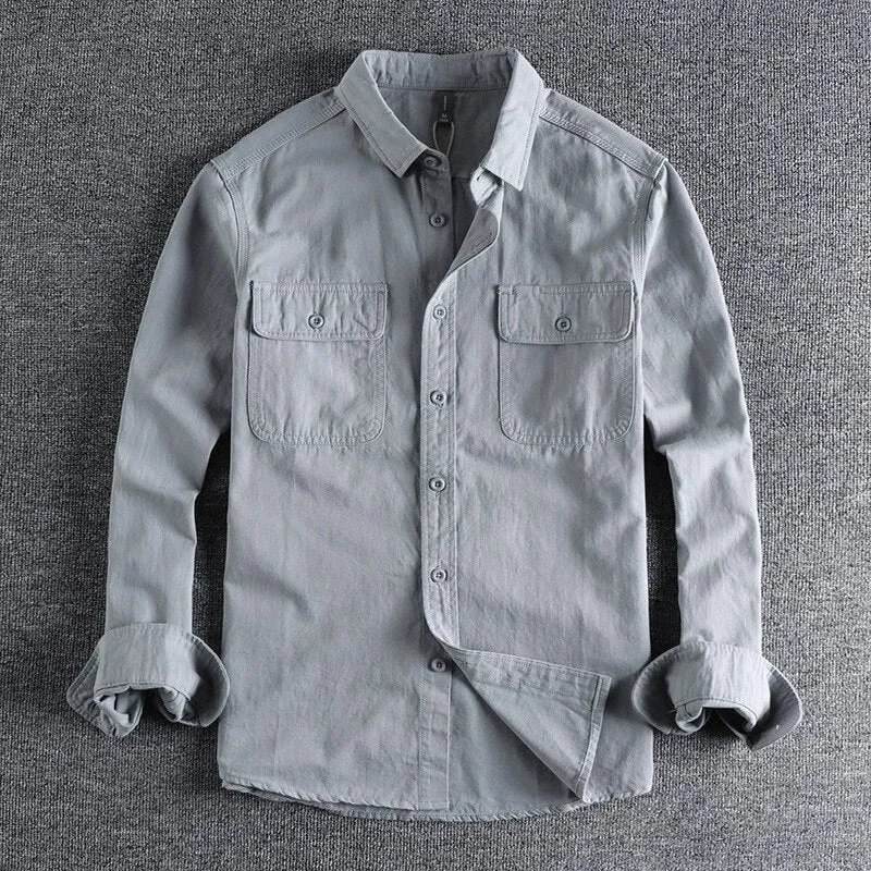 Vintage-Retro Cotton Shirt