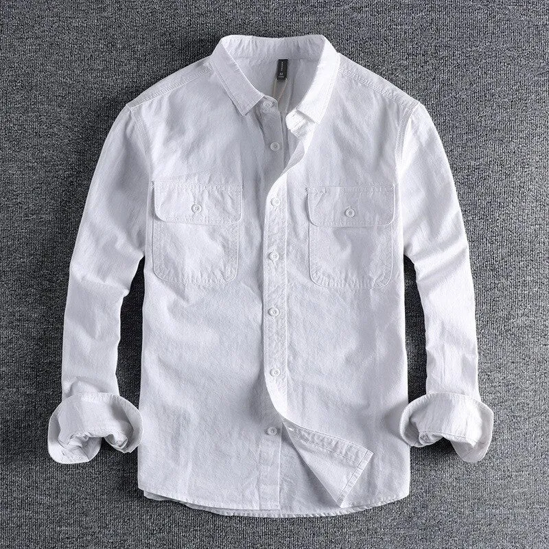 Vintage-Retro Cotton Shirt