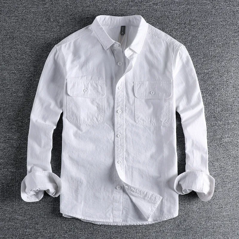 Vintage-Retro Cotton Shirt