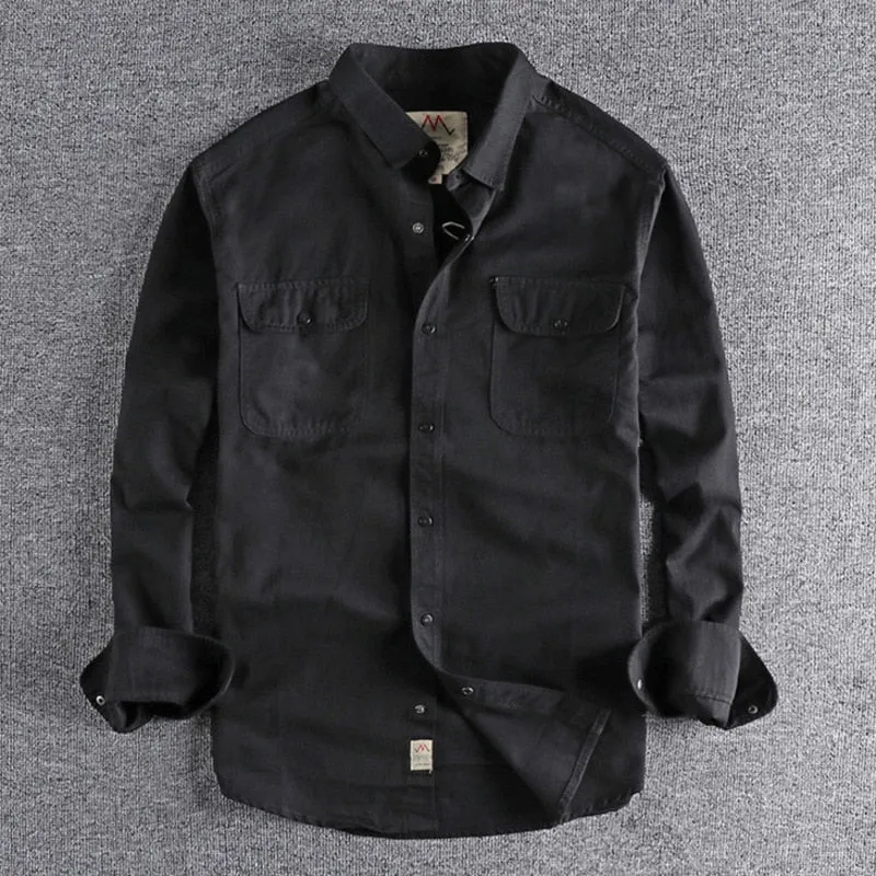 Vintage-Retro Cotton Shirt
