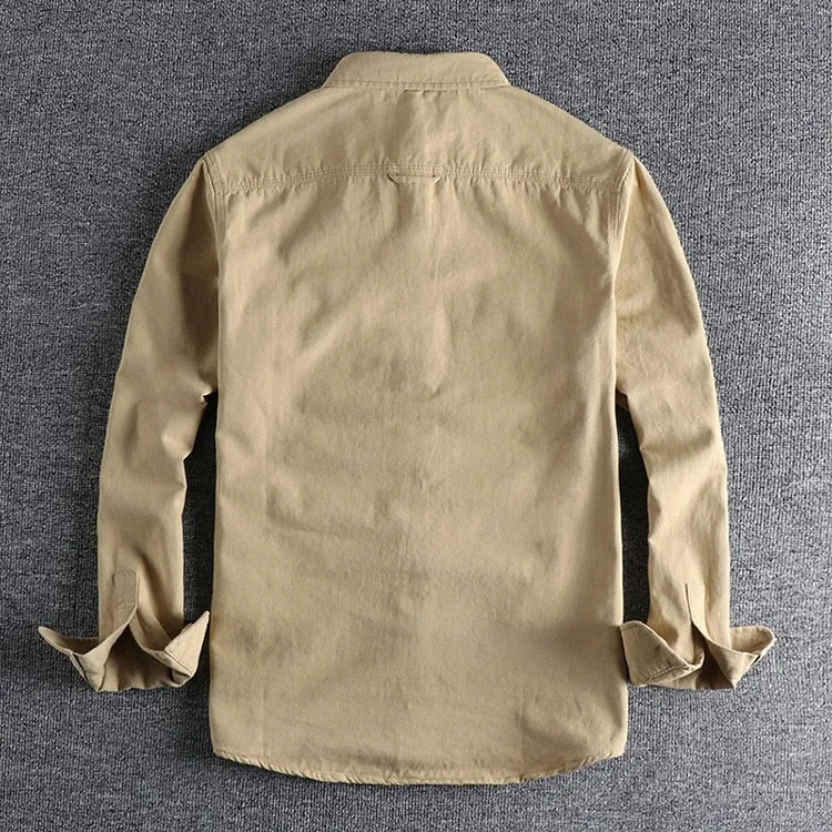 Vintage-Retro Cotton Shirt