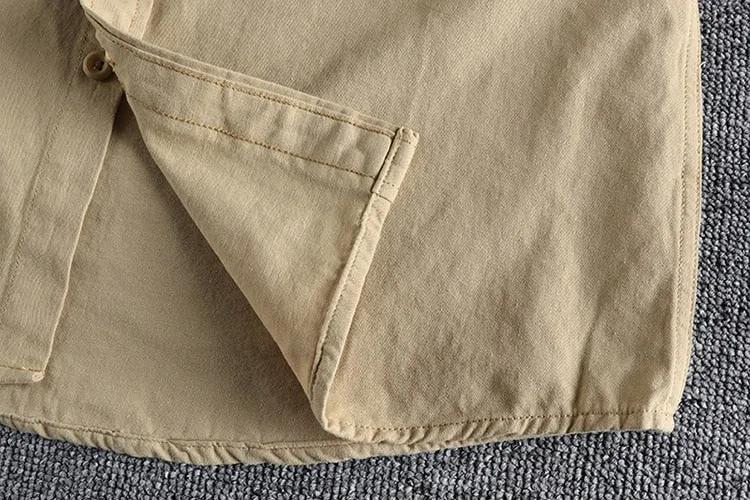 Vintage-Retro Cotton Shirt