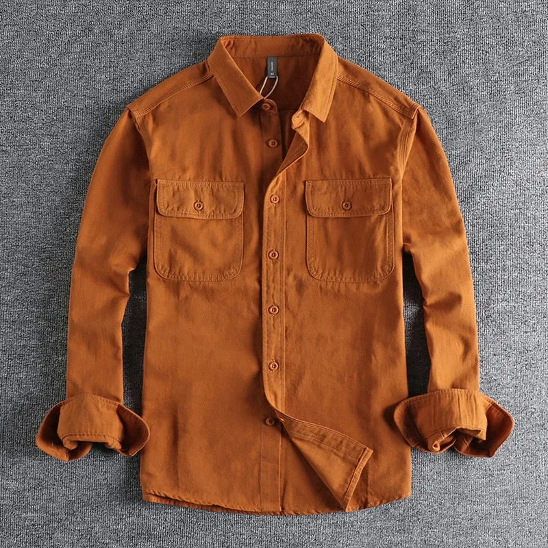 Vintage-Retro Cotton Shirt