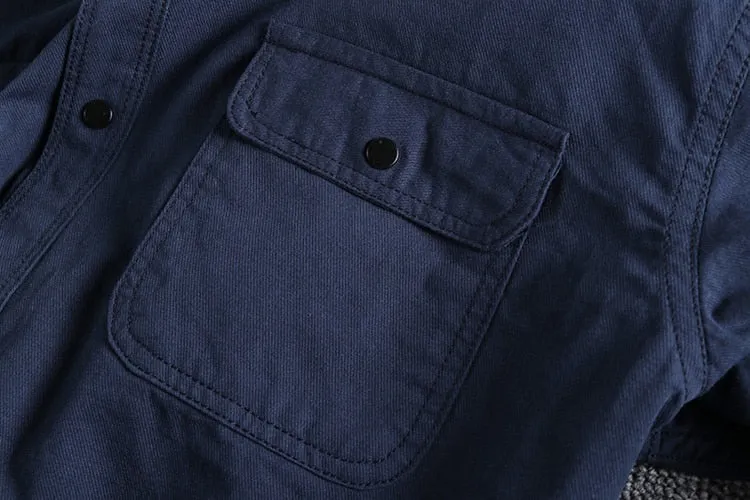 Vintage-Retro Cotton Shirt
